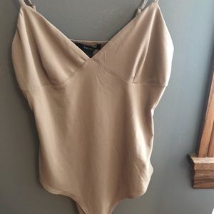 Tan Forever 21 Body suit